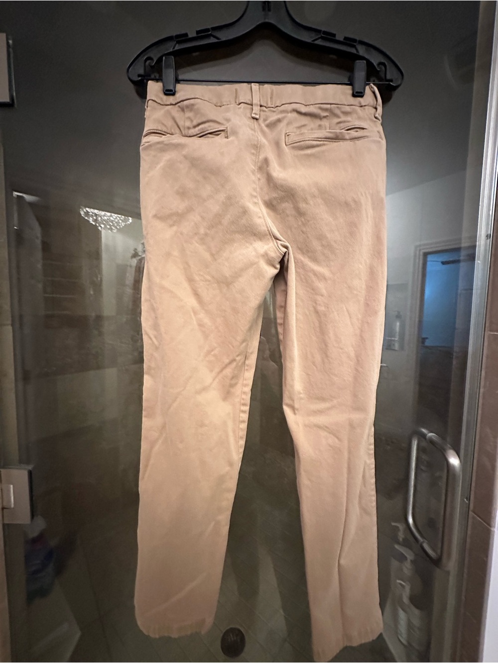 abercrombie kids Tan Straight Chino Pants - Picture 2 of 4